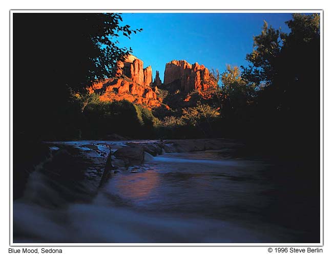 Blue Mood,  Cathedral Rock, Sedona, Arizona