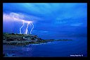 Lightning Over Clovelly - Shark Pt